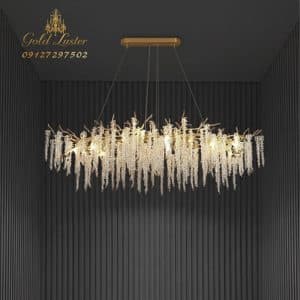 لاینر کریستال مدل برفی (درختی) وارداتی