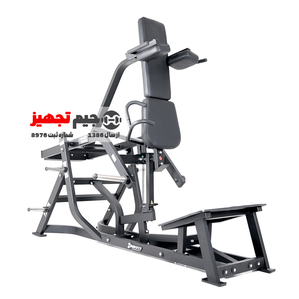 دستگاه اسکوات عمودی هامر آیرون فیت PLH 4510 — تصویر ۳