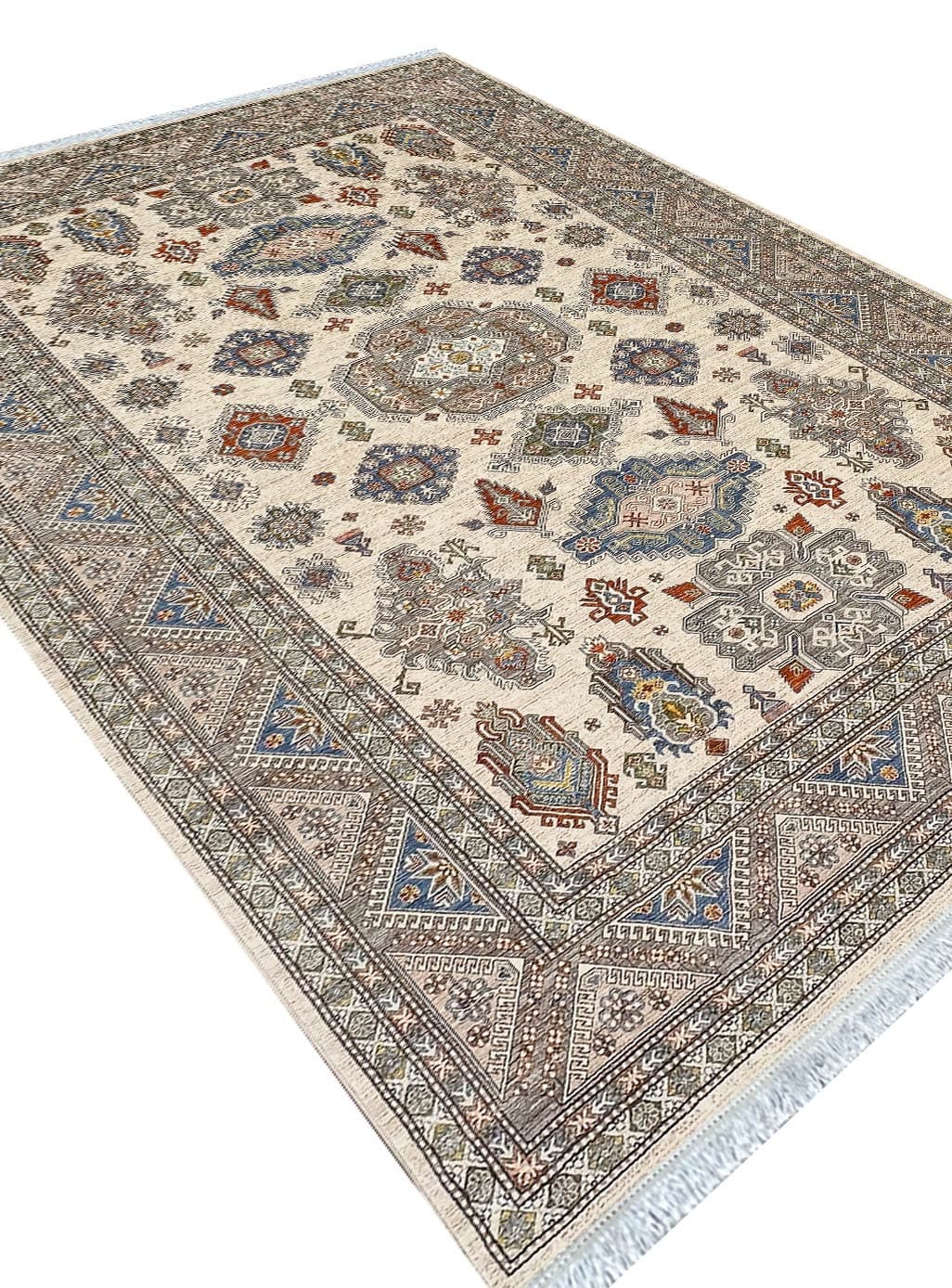 گبه ماشینی سلطان آباد رنگ کرم 700 شانه کد 76020