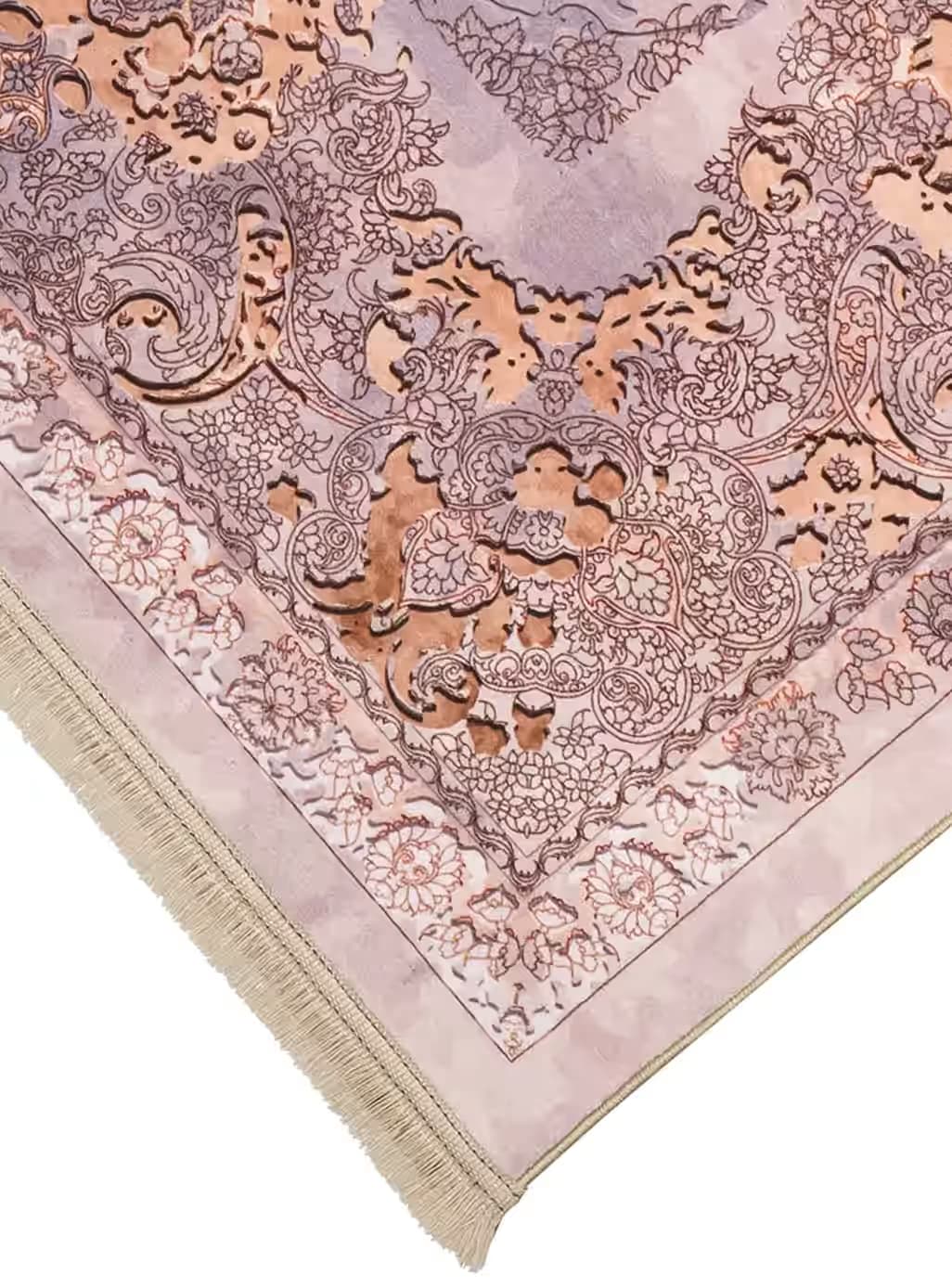 فرش کلاریس طرح ونوس وینتیج رنگ کرم 1200 شانه کد 300606 — تصویر ۶