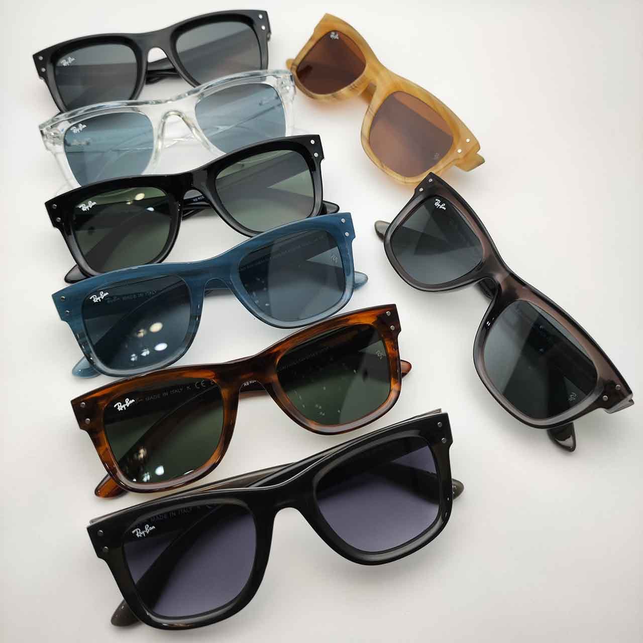 عینک آفتابی ری بن ریورس سایز کوچک کد Rayban R502