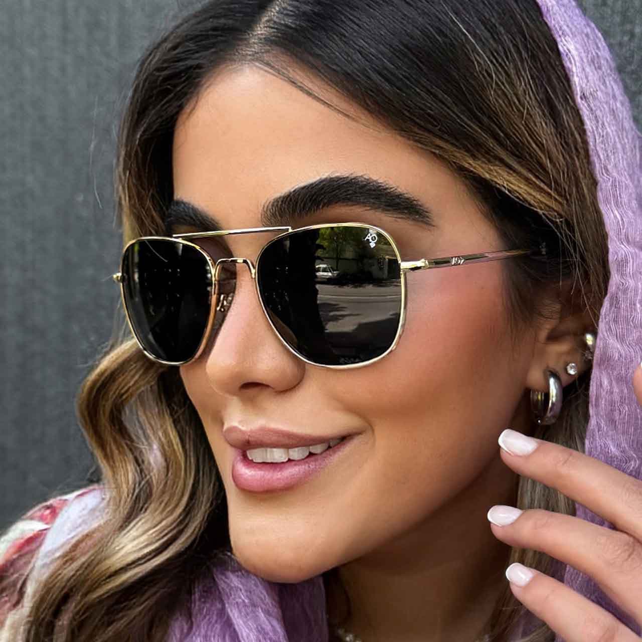 همکاری عینک آفتابی امریکن اوپتیکال کد American Optical Ao 58 — تصویر ۱۱