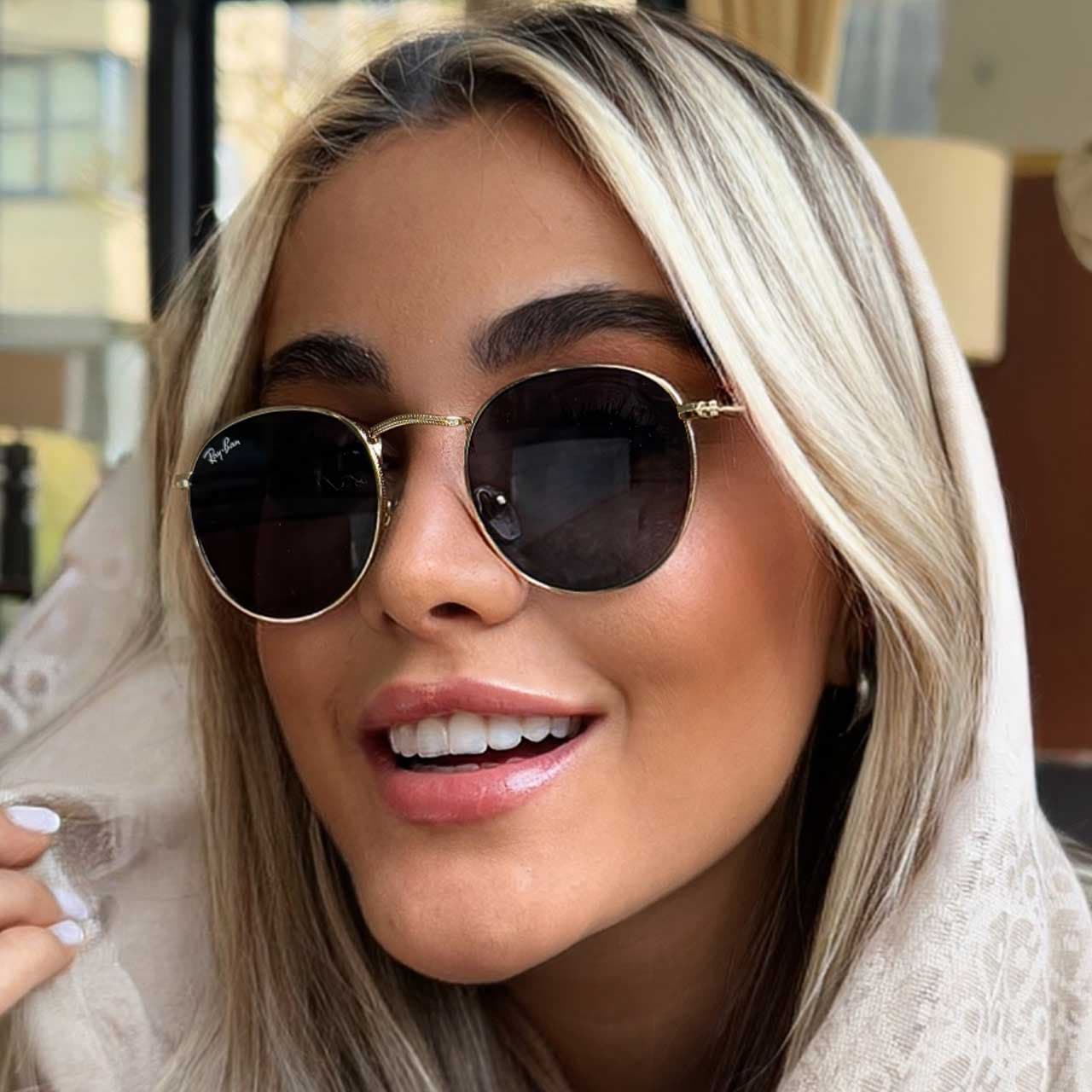 همکاری عینک آفتابی ری بن کد Rayban 3447 — تصویر ۱۱