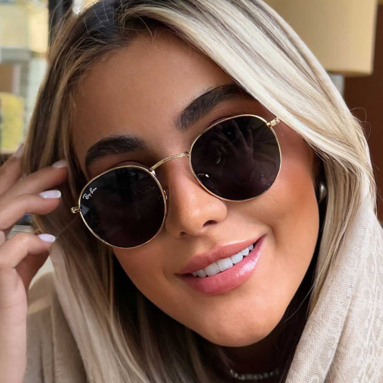 همکاری عینک آفتابی ری بن کد Rayban 3447 — تصویر ۸