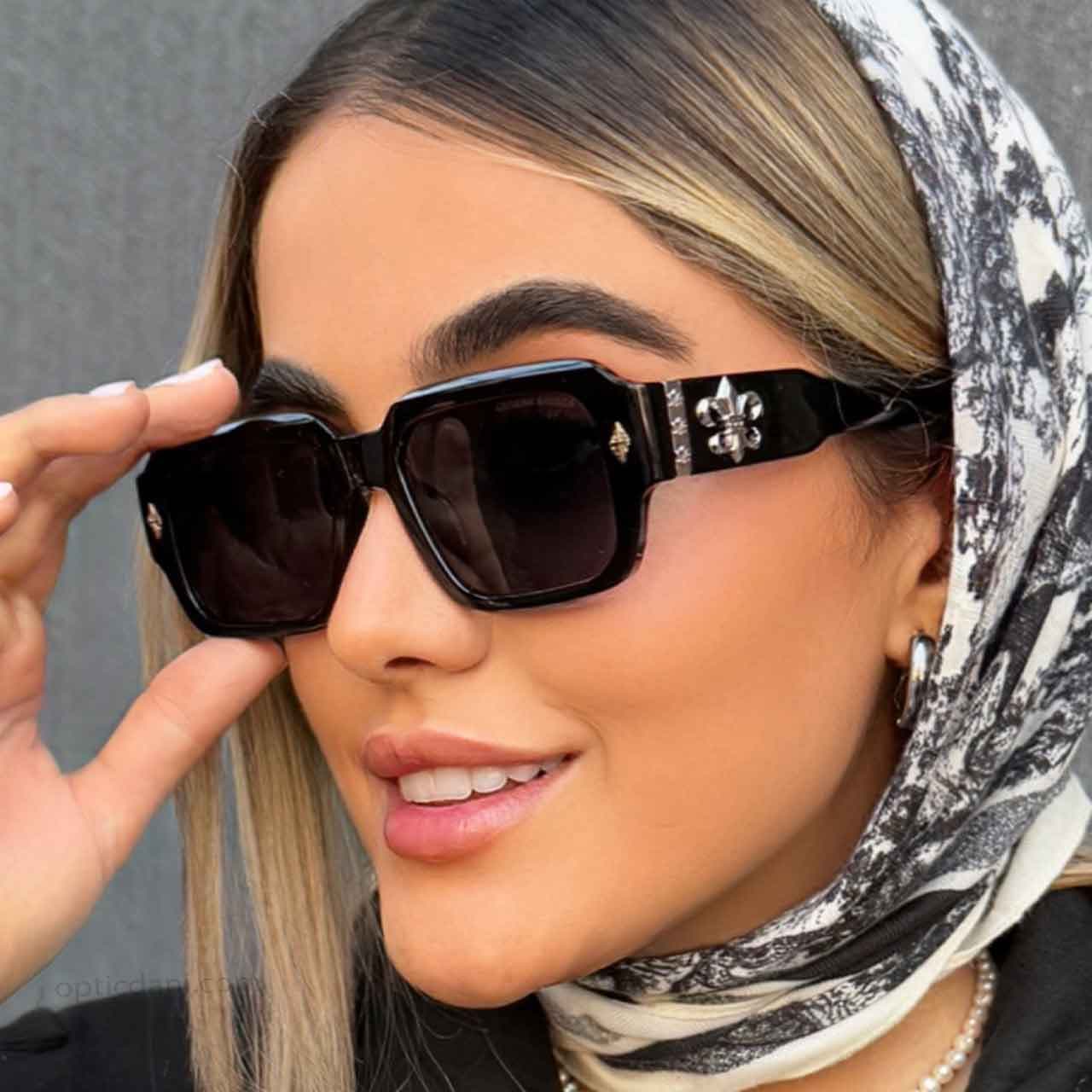 عینک آفتابی کروم هارتز کد Chrome Hearts 8232F — تصویر ۱۲