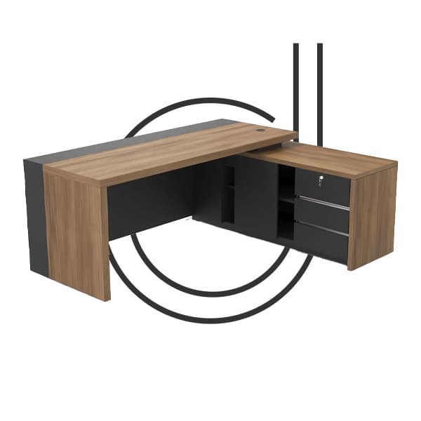 میز کارشناسی L-شکل نیلپر ODE 865 SR — تصویر ۴
