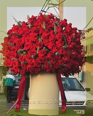 گل برای نامزدی آماده هدیه دادن، مناسب تولد و سورپرایز عاشقانه
