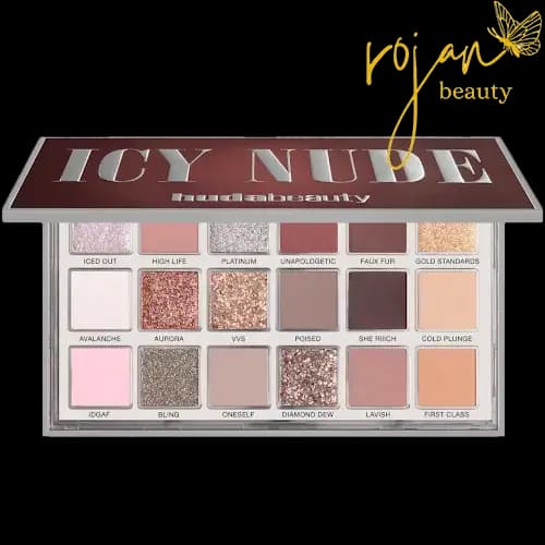 پالت سایه هدی بیوتی مدل ICY NUDE — تصویر ۳