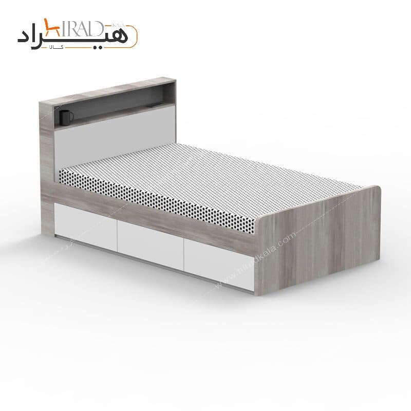 تخت خواب یک نفره هیراد مدل Z117
