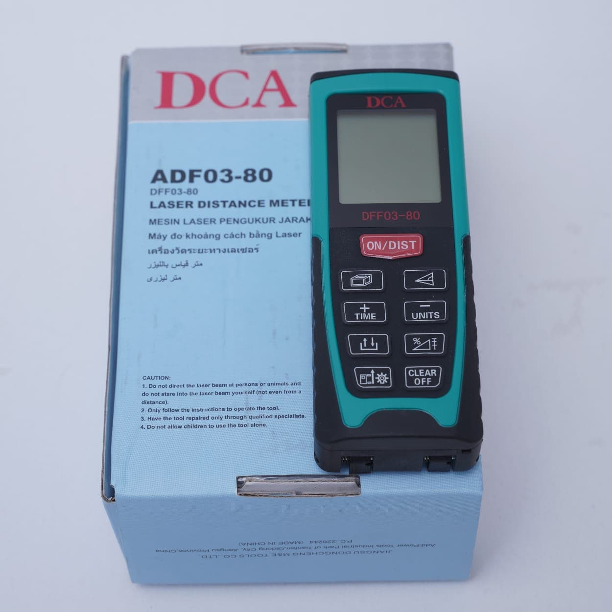 متر لیزری دی سی ای مدل DCA ADF03-80 — تصویر ۴