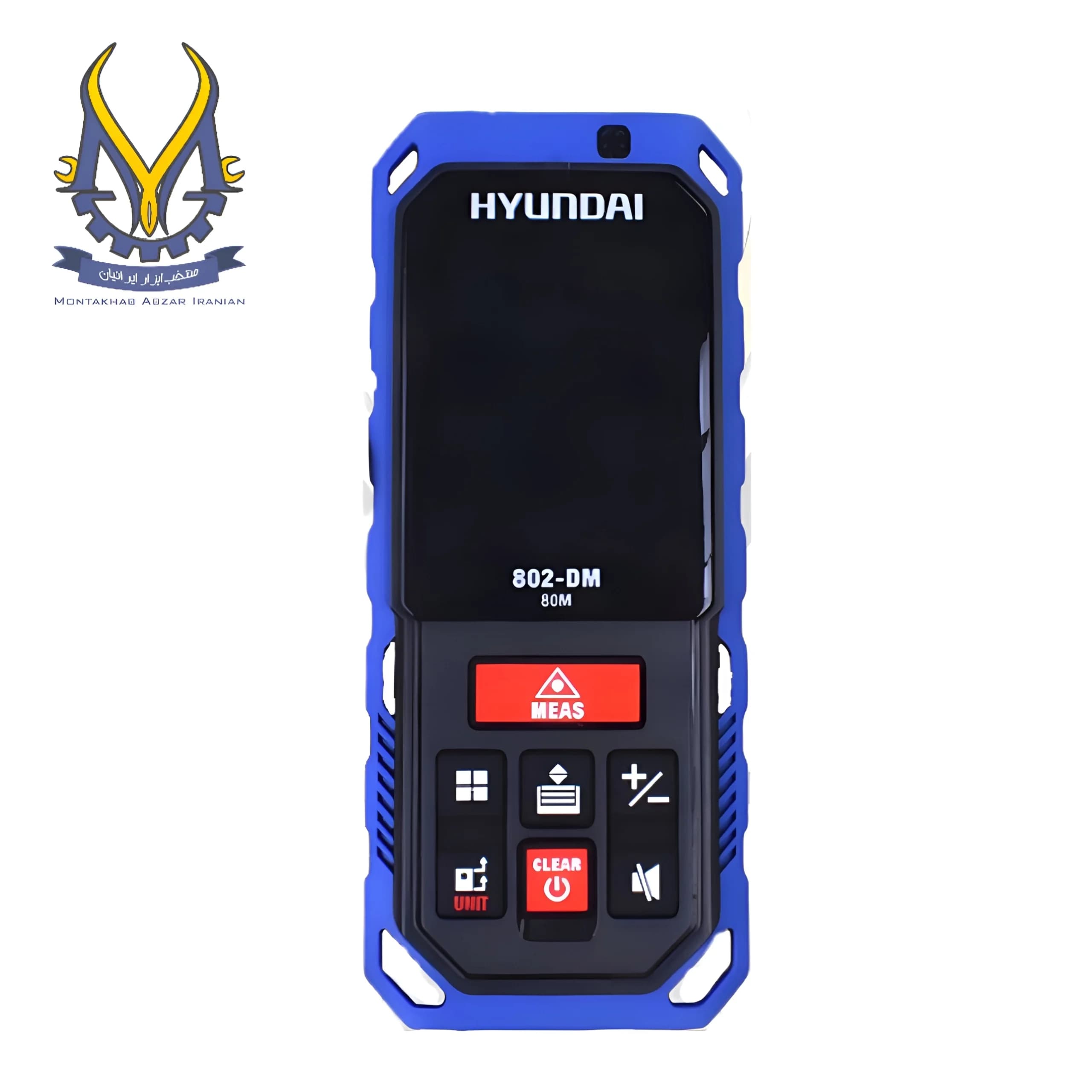 متر لیزری 80 متری هیوندای مدل DM-802 — تصویر ۴
