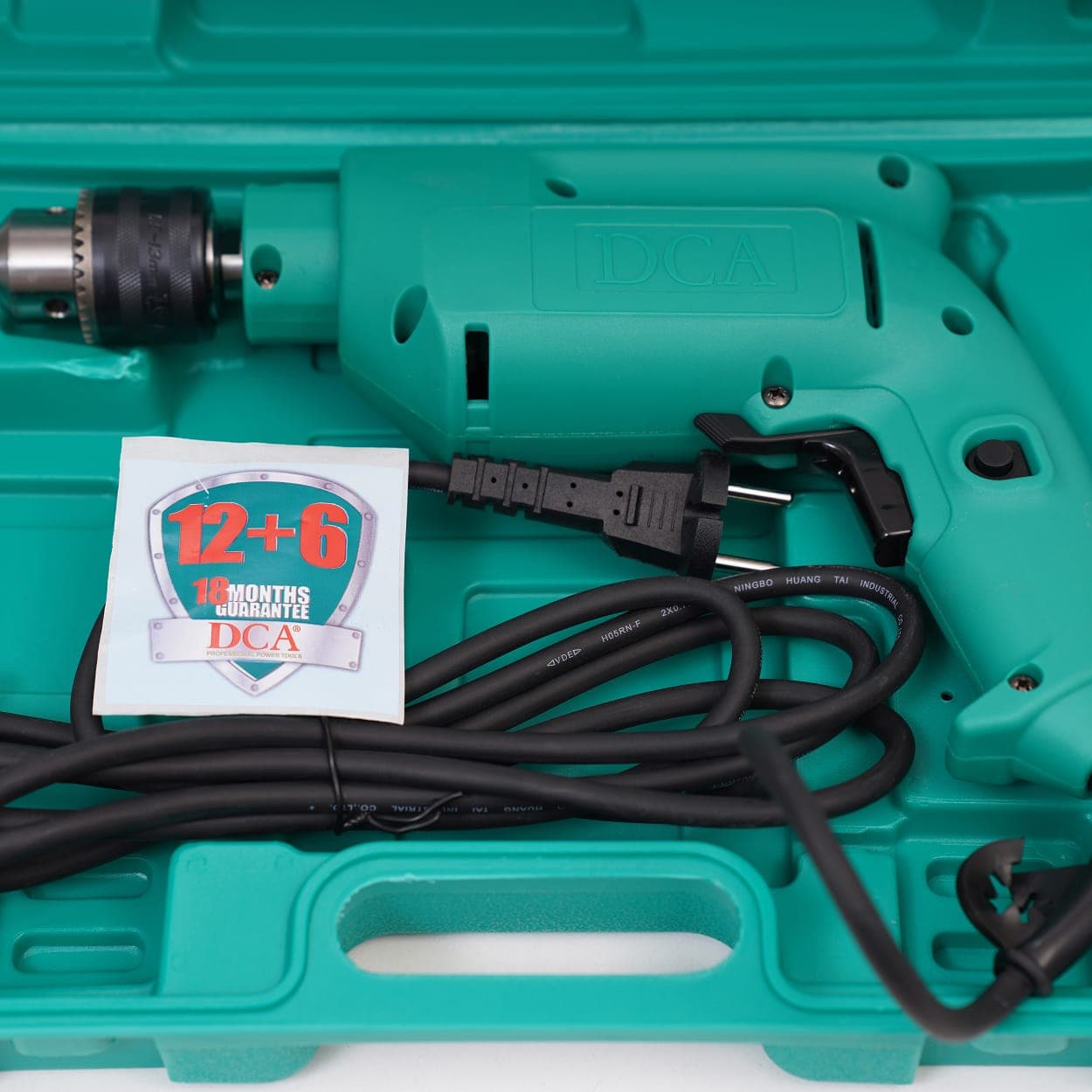 دریل سه نظام آچاری چکشی دی سی ای مدل DCA AZJ02-13