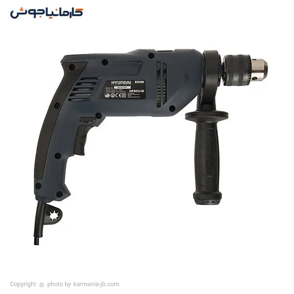 دریل چکشی 850 وات دیمردار هیوندای مدل HP853-ID — تصویر ۶