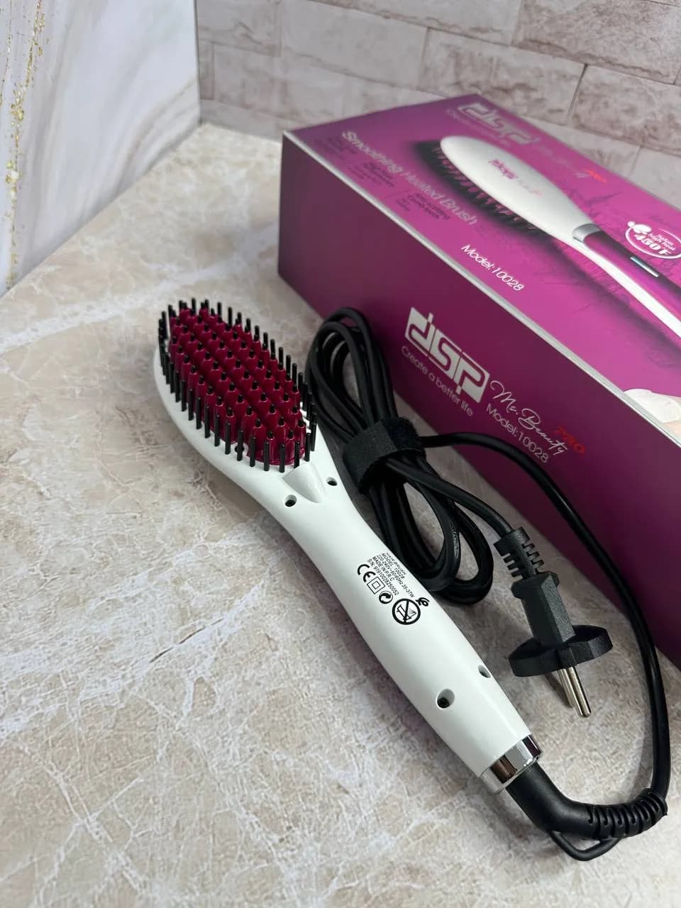 برس حرارتی دی اس پی DSP10028 | صاف‌کننده حرفه‌ای مو — تصویر ۷
