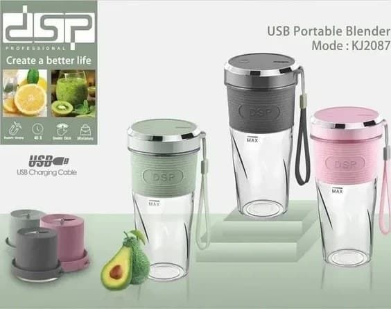 شیکر و اسموتی ساز شارژی دی اس پی KJ2087 | خرید آنلاین DSP — تصویر ۳