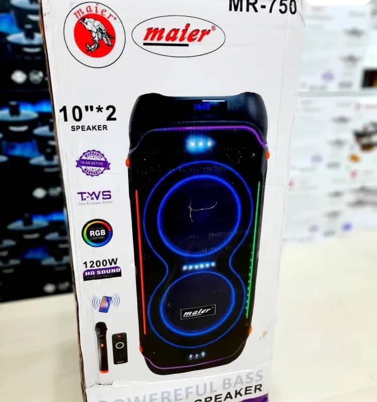 اسپیکر پارتی باکس مایر مدل MR-750 — تصویر ۲