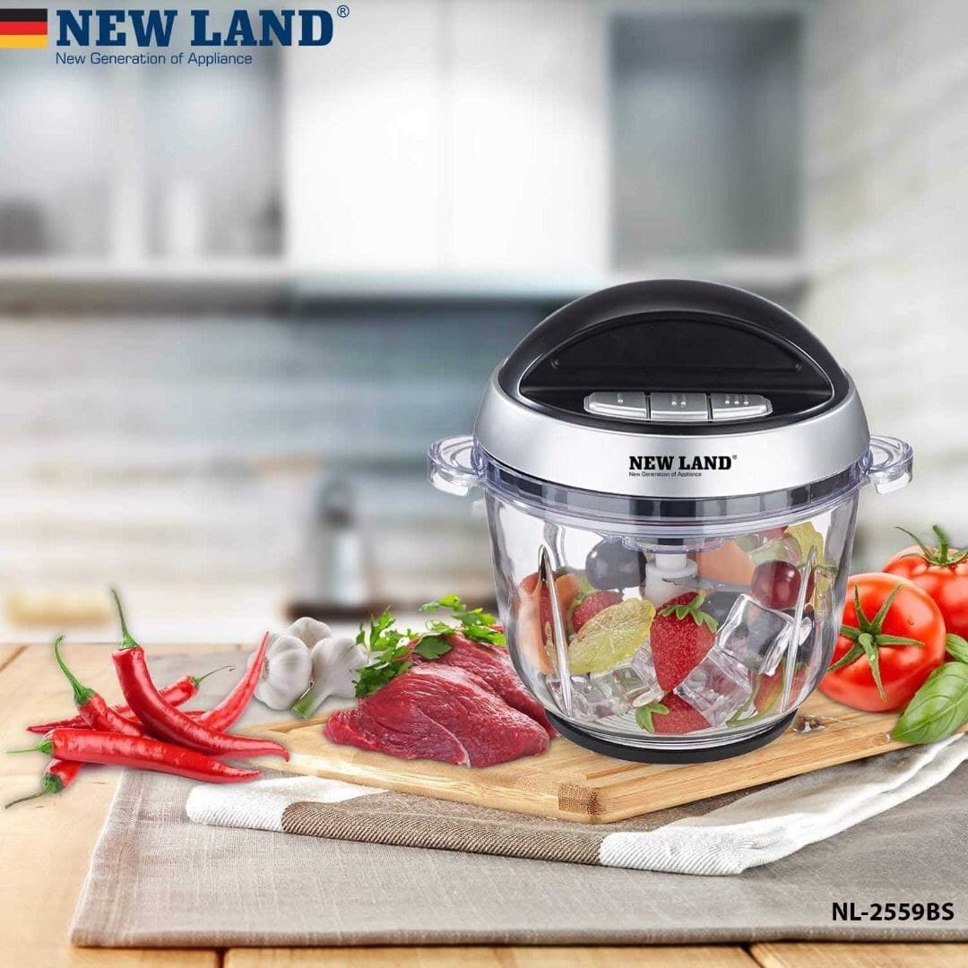 خردکن نیولند NL2559BS ظرفیت ۵ لیتر | خردکن حرفه‌ای آشپزخانه