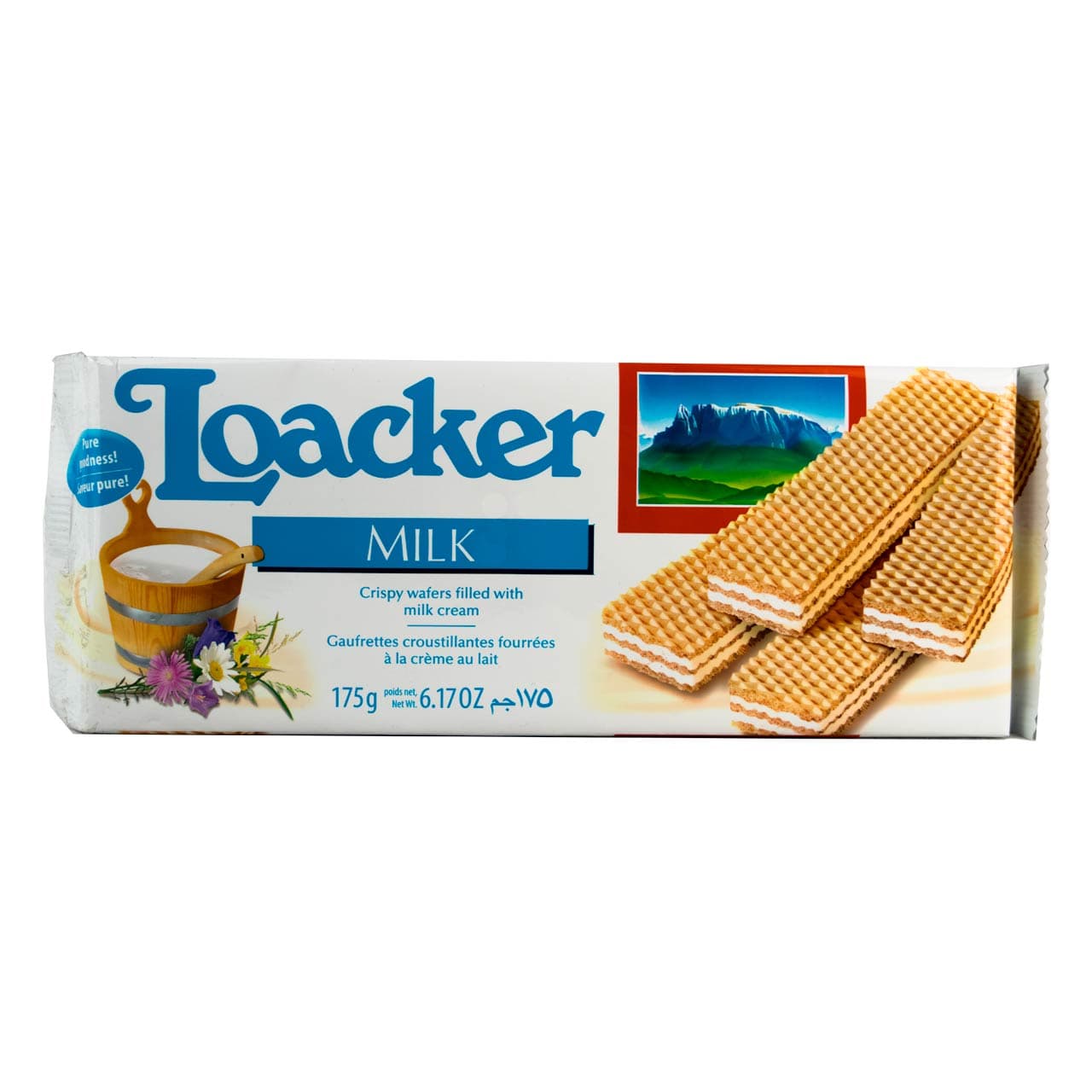 ویفر شیری لواکر ۱۷۵ گرم – loacker