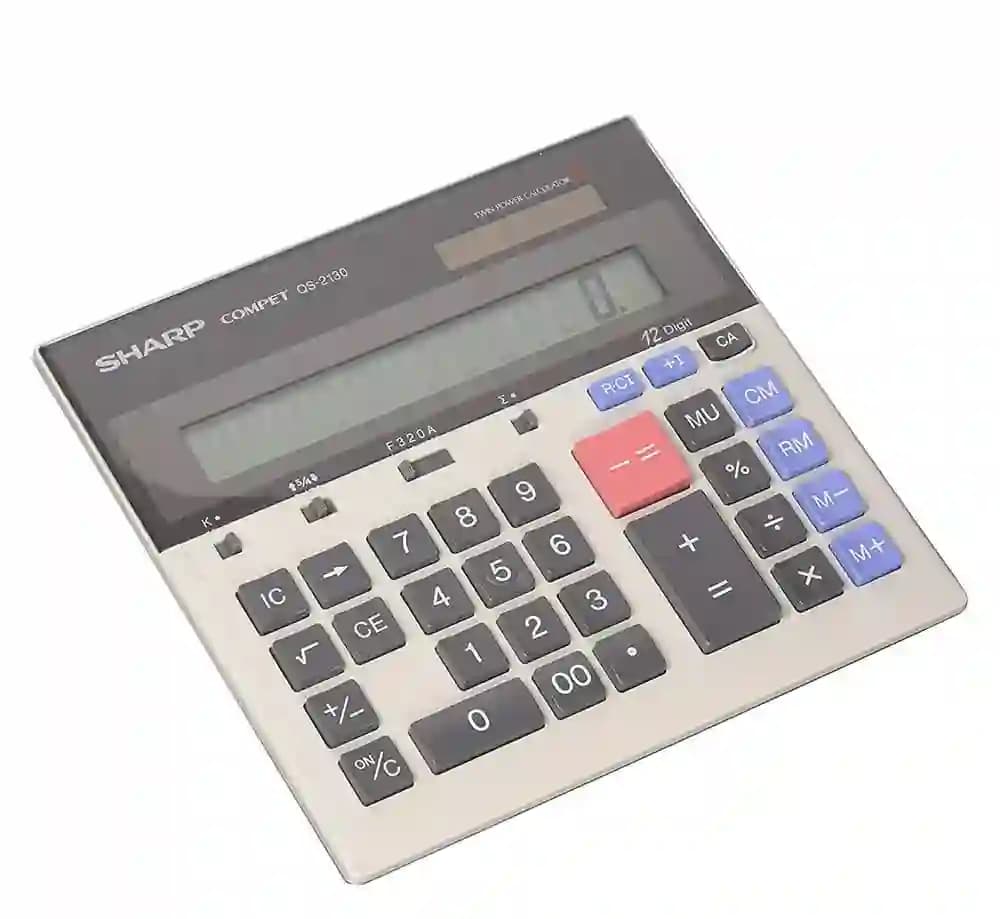 ماشین حساب شارپ CS-2130 — تصویر ۵