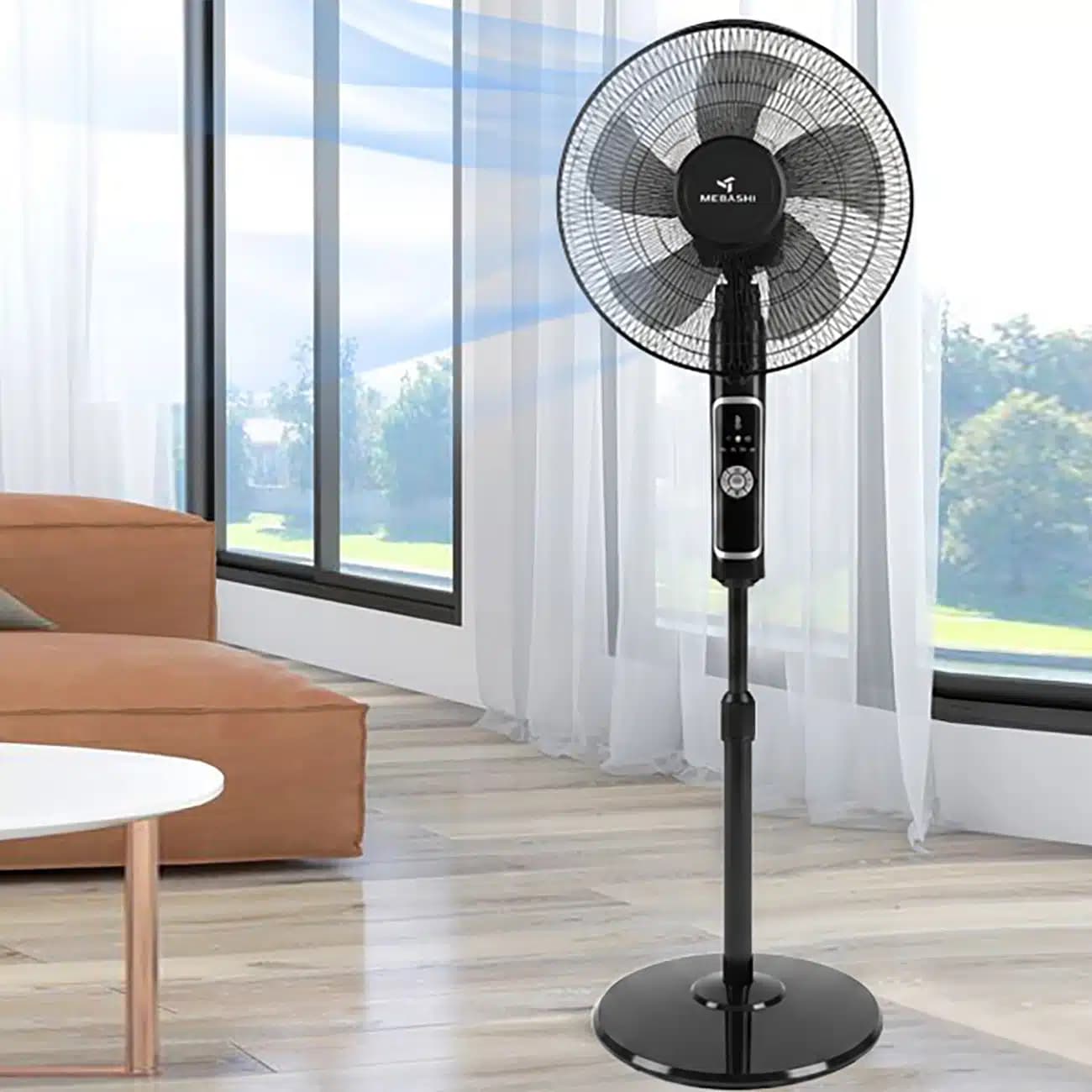 پنکه ایستاده برقی مباشی Mebashi مدل ME-STF1002 ریموت دار — تصویر ۱۱