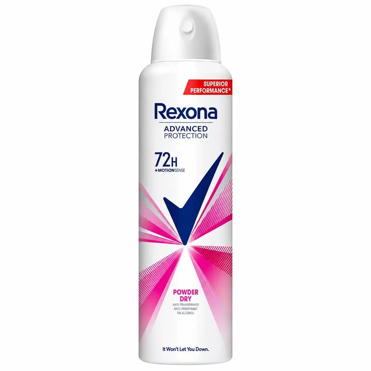 اسپری ضد تعریق زنانه رکسونا Rexona مدل Powder Dry 72h حجم 200ml — تصویر ۷