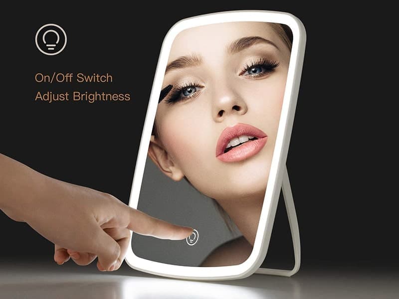 آینه رومیزی شیائومی XIAOMI JORDAN & JULY LED Mirror NV026 — تصویر ۹