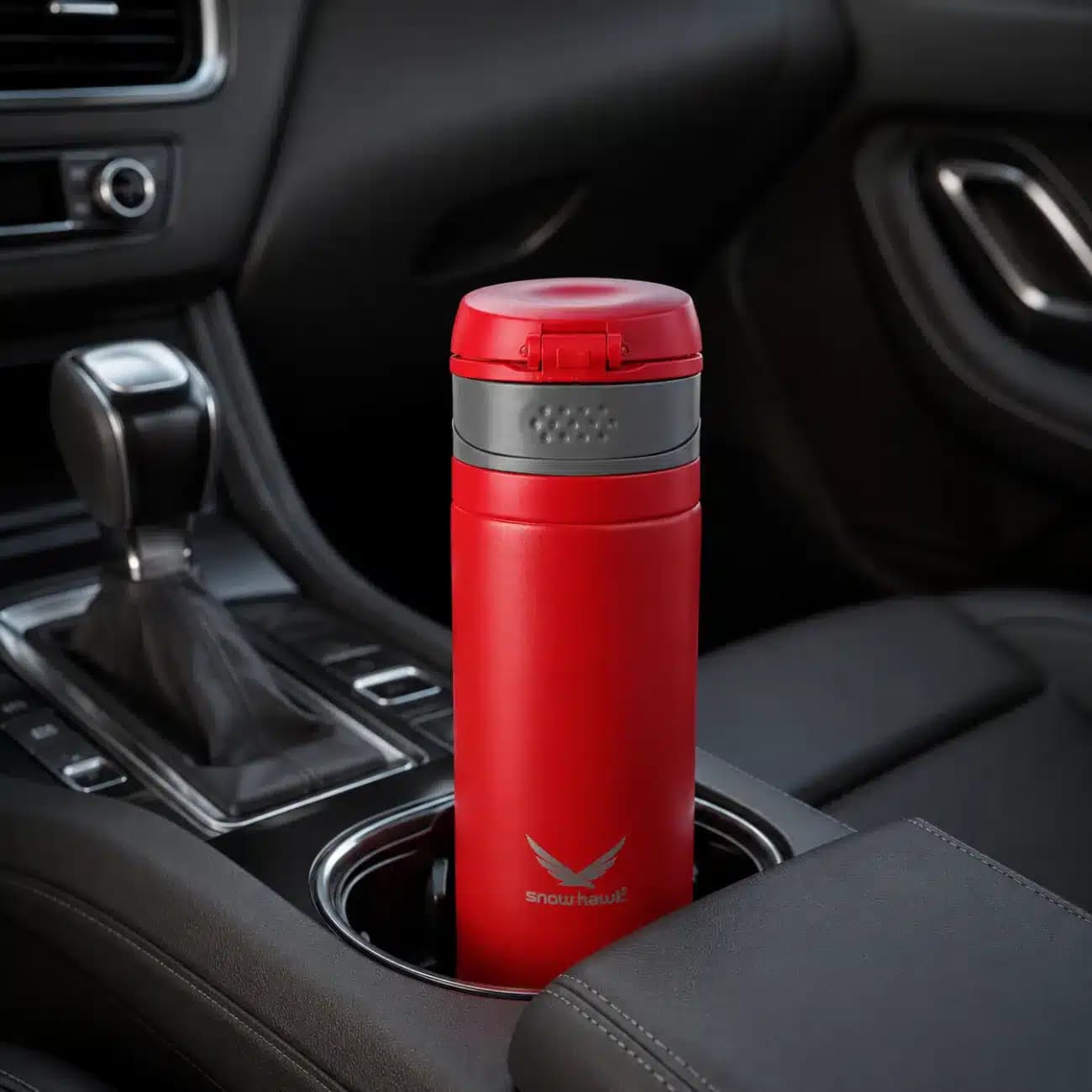 تراول ماگ دو جداره اسنوهاک Snow Hawk مدل SN-C6156 ظرفیت 400ml — تصویر ۶