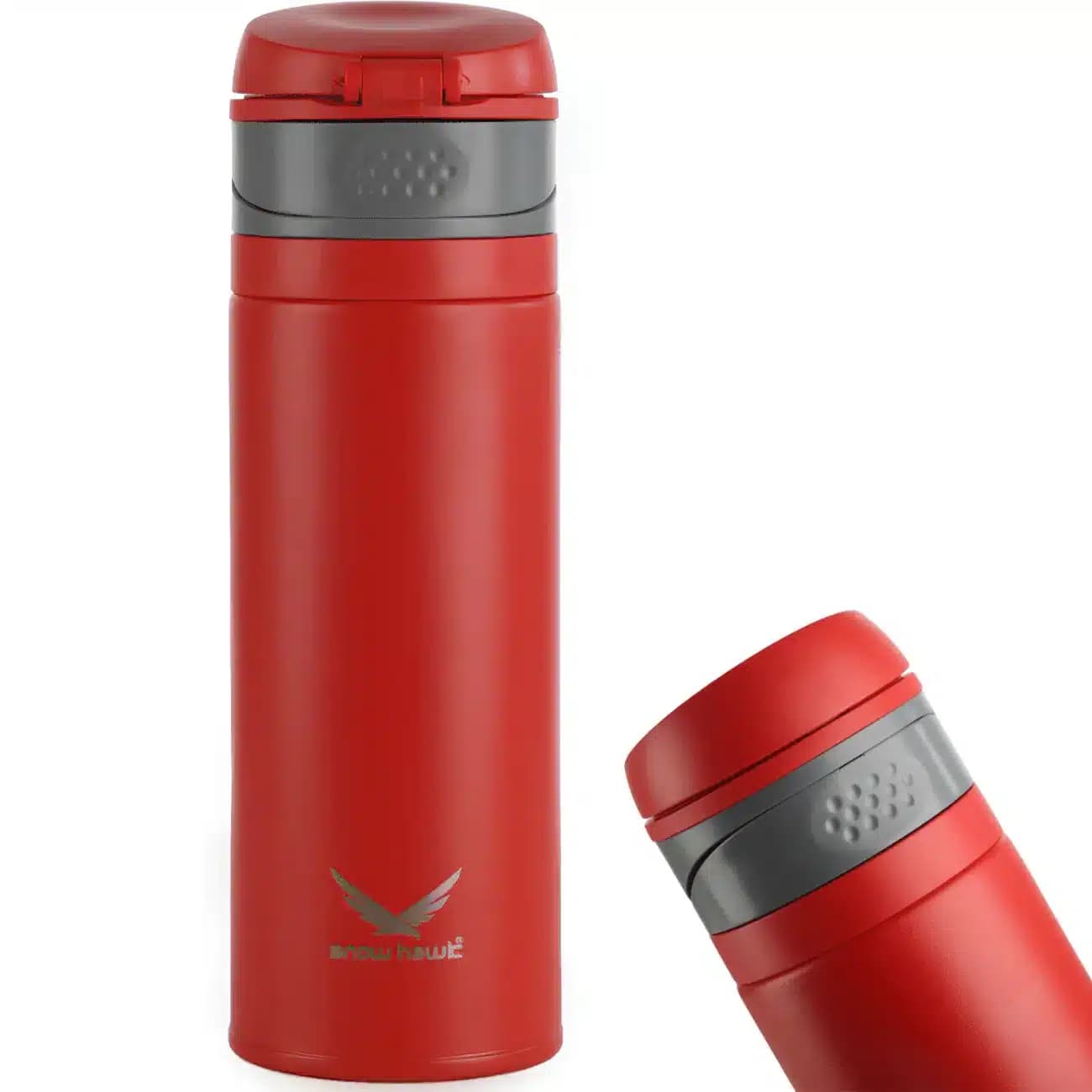 تراول ماگ دو جداره اسنوهاک Snow Hawk مدل SN-C6156 ظرفیت 400ml — تصویر ۲