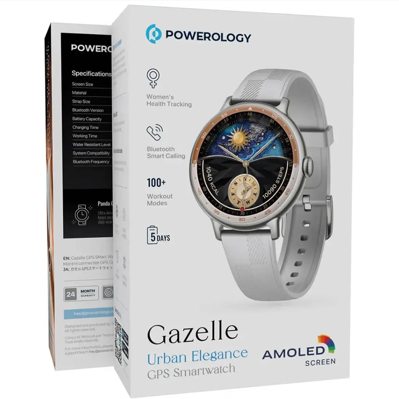 ساعت هوشمند پاورولوژی Powerology مدل PSWGBT60GY با GPS — تصویر ۶