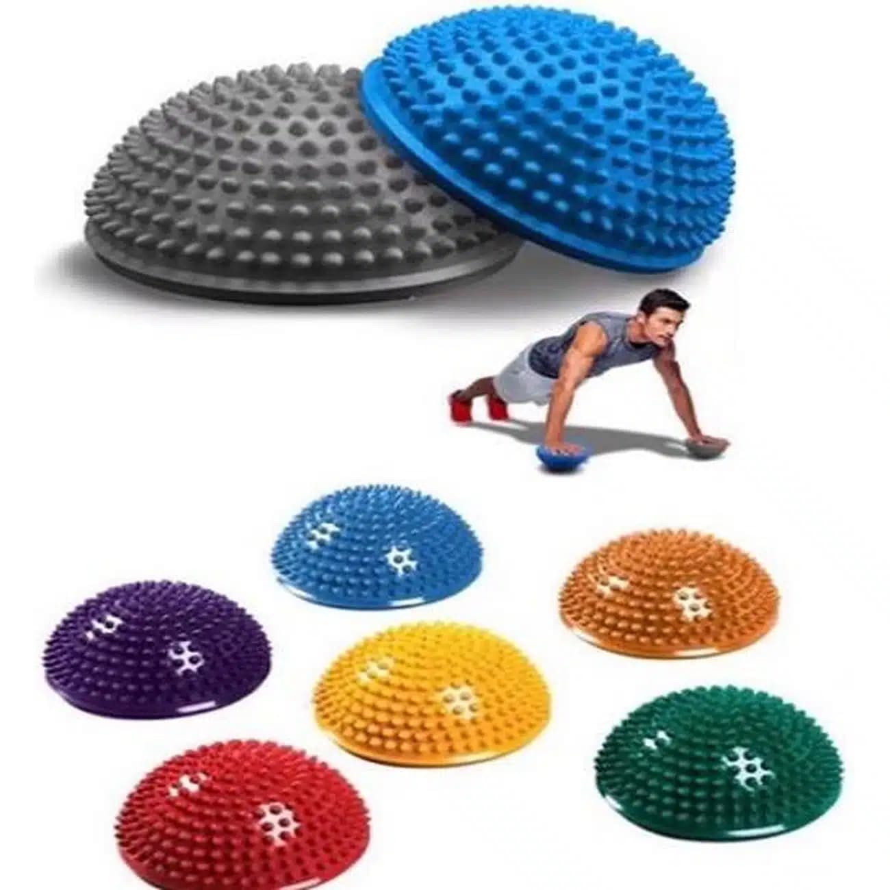 نیم کره تعادلی مگافیتنس Mega Fitness مدل MF-BS100 دوتایی — تصویر ۶