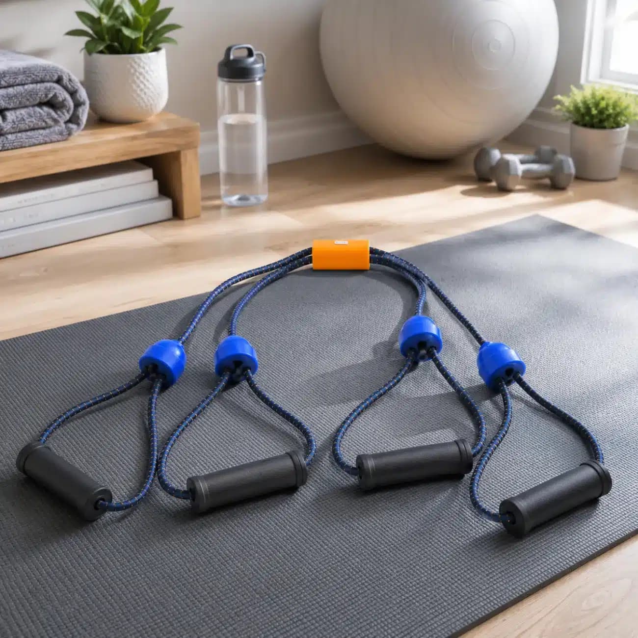 کش بدنسازی بادی شیپر مگا فیتنس Mega Fitness مدل 101 چهار دسته — تصویر ۸