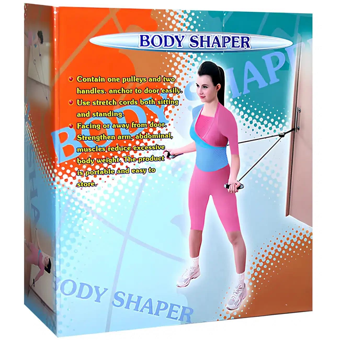 کش بدنسازی بادی شیپر مگا فیتنس Mega Fitness مدل 101 چهار دسته — تصویر ۷