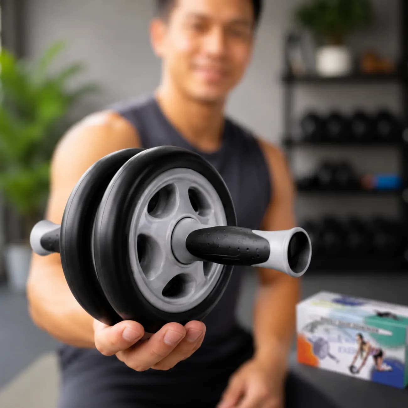 رولر شکم مگا فیتنس Mega Fitness مدل 701TR دو چرخ — تصویر ۱۱