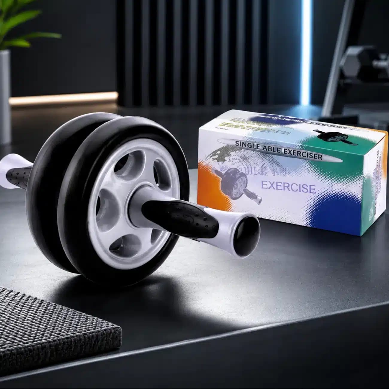 رولر شکم مگا فیتنس Mega Fitness مدل 701TR دو چرخ — تصویر ۵