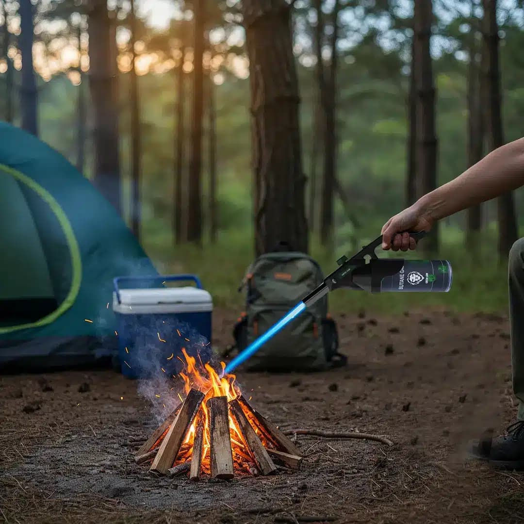 فندک اتمی ضدباد گرین لاین مدل Green Lion Fire Flame Windproof Lighter — تصویر ۱۱
