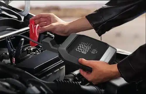 جامپ استارتر، پمپ باد و پاوربانک 10000 میلیآمپرساعت پاورولوژی مدل Powerology InflateBoost 4-in-1 Jump Starter & Air Compressor — تصویر ۴