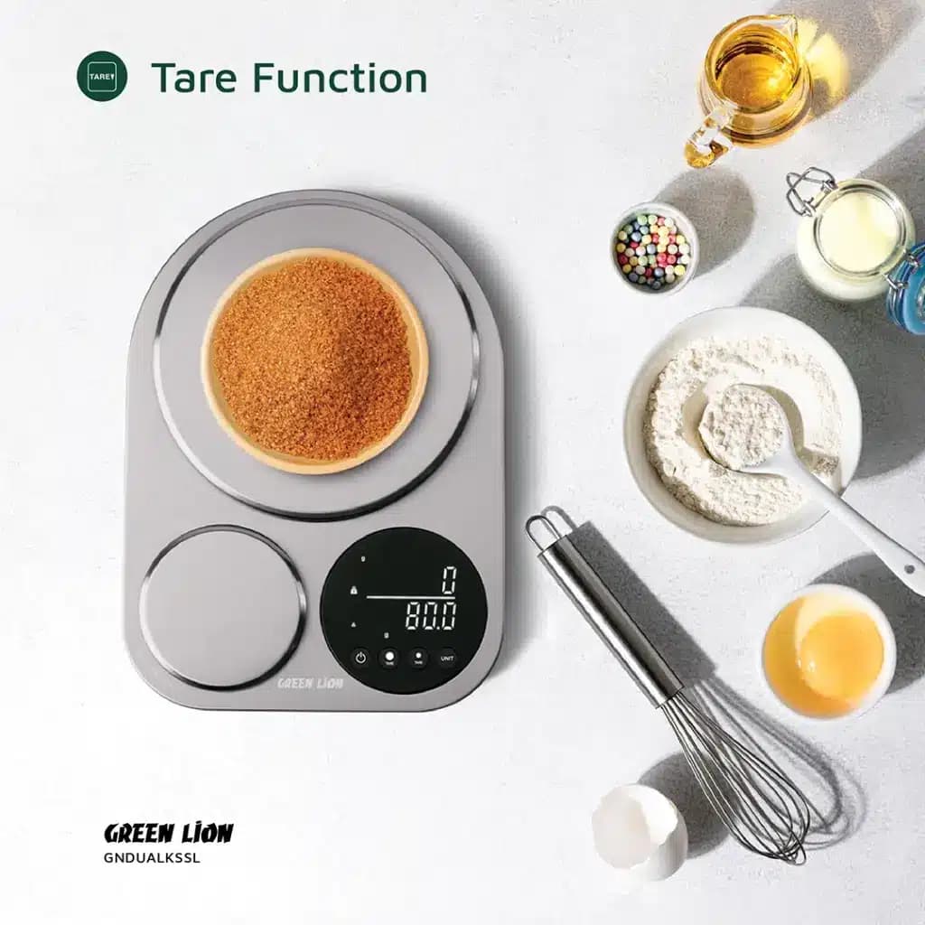 ترازوی آشپزخانه دوگانه گرین لاین مدل Green Lion Dual Kitchen Scale — تصویر ۶
