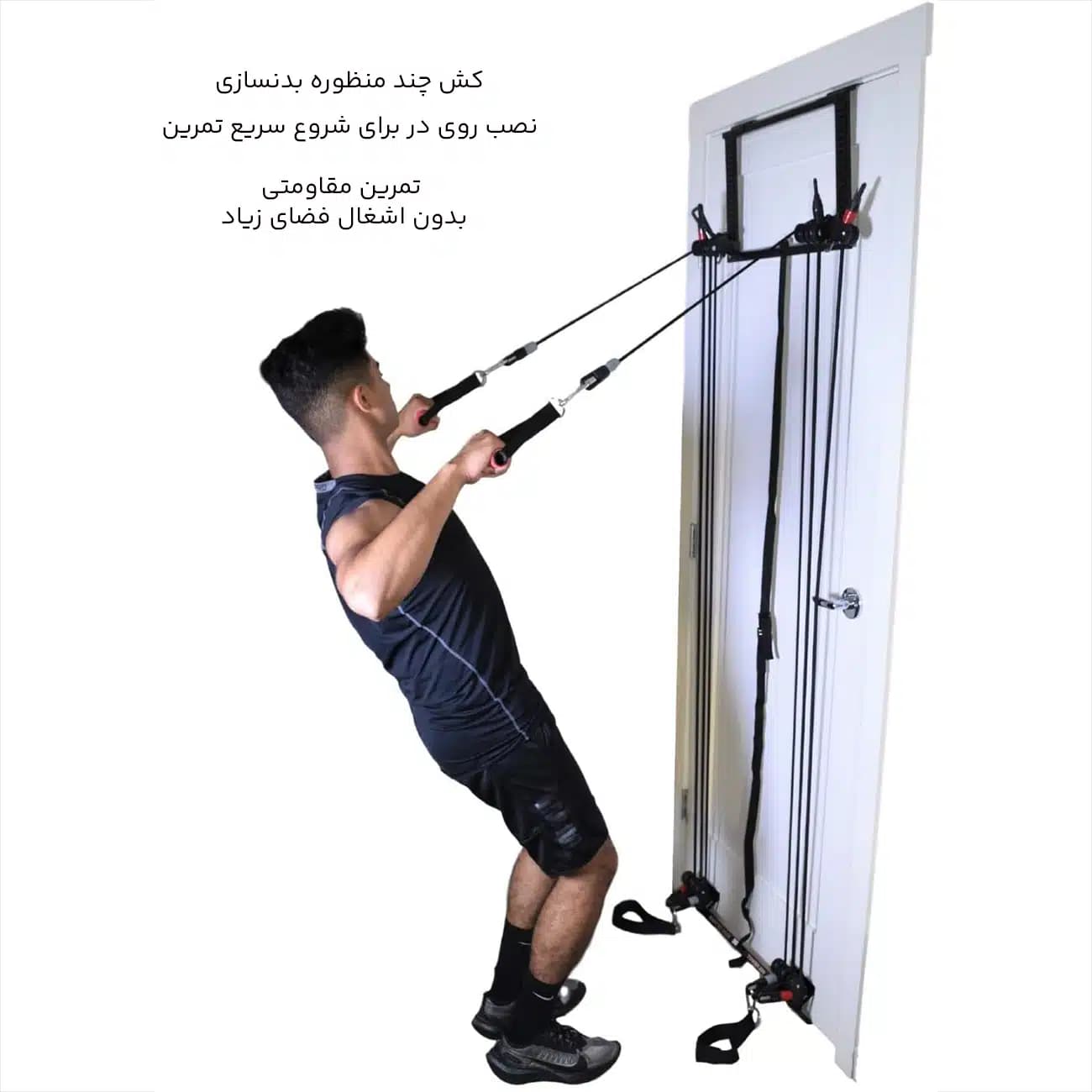 دستگاه بدنسازی خانگی مگافیتنس MegaFitness مدل R-200 چند منظوره — تصویر ۷