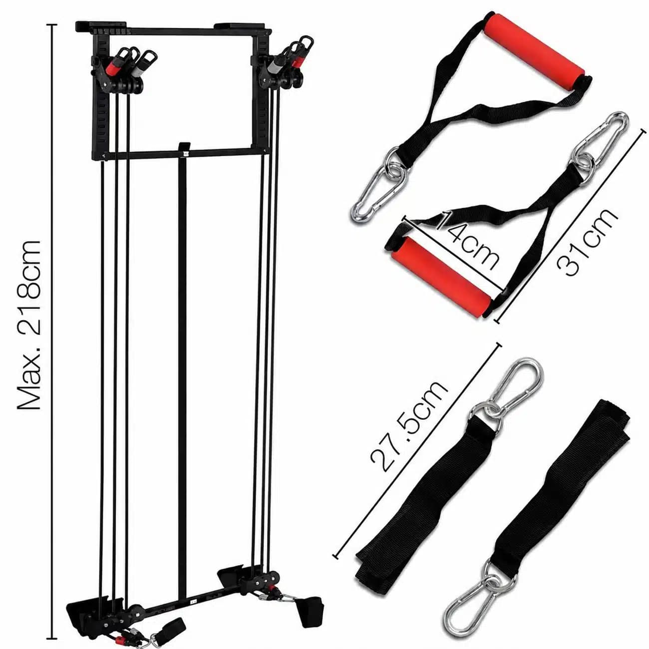 دستگاه بدنسازی خانگی مگافیتنس MegaFitness مدل R-200 چند منظوره — تصویر ۲