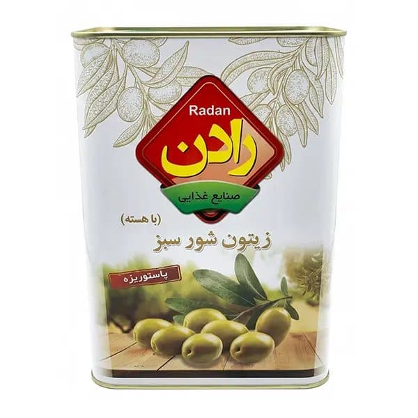 زیتون خوراکی رادن حلب 9 کیلویی اقساط — تصویر ۳