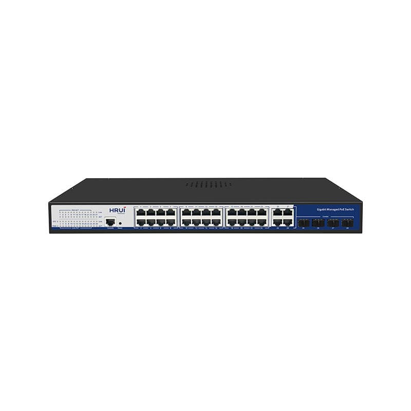 سوئیچ مدیریتی PoE گیگ HRUI مدل HR-AFGM-2444S-400 — تصویر ۱۱