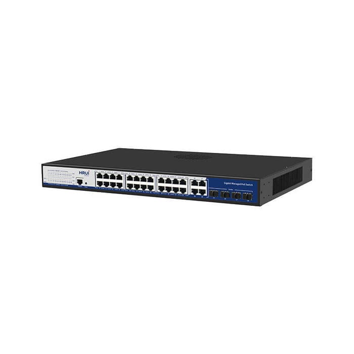سوئیچ مدیریتی PoE گیگ HRUI مدل HR-AFGM-2444S-400 — تصویر ۸