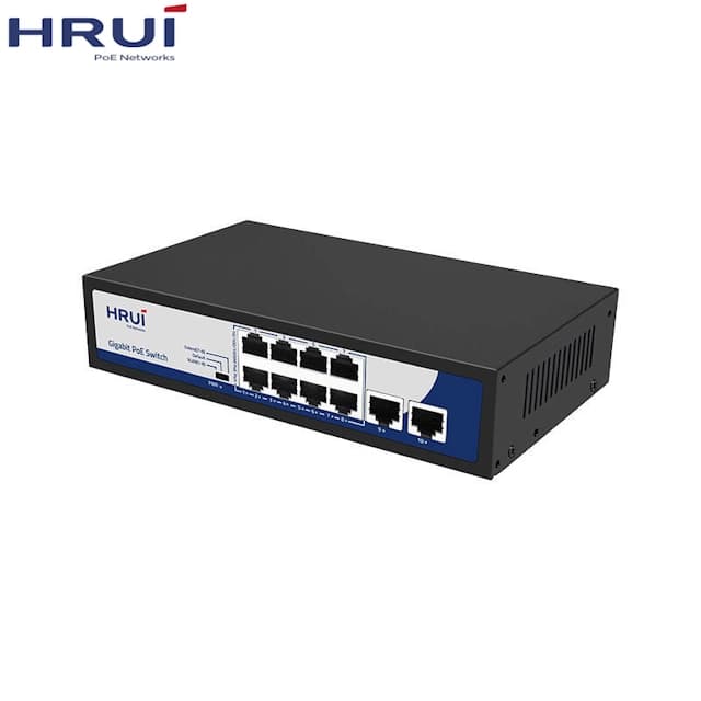 سوئیچ PoE HRUI گیگ مدل HR901-AFG-82N — تصویر ۹