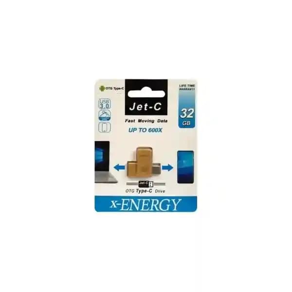 فلش تایپ سی 32 گیگ USB 3 مدل JET-C ایکس انرژی (X-ENERGY) — تصویر ۸