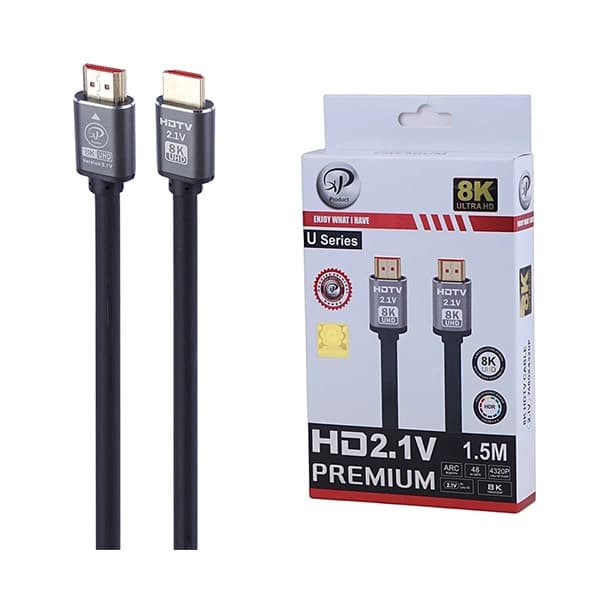 کابل 1.5 متری 8K HDMI مدل U SERIES ایکس پی (XP) — تصویر ۵