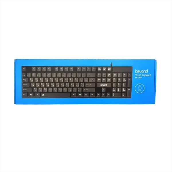 کیبورد سیمی مدل BK-2360 برند بیاند — تصویر ۹