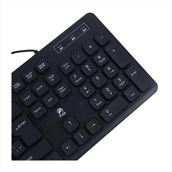 کیبورد سیمی مدل KB 400 برند P-net — تصویر ۳