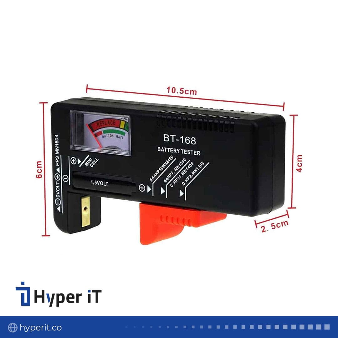 تستر باطری BT-168 مدل عقربه ای — تصویر ۷