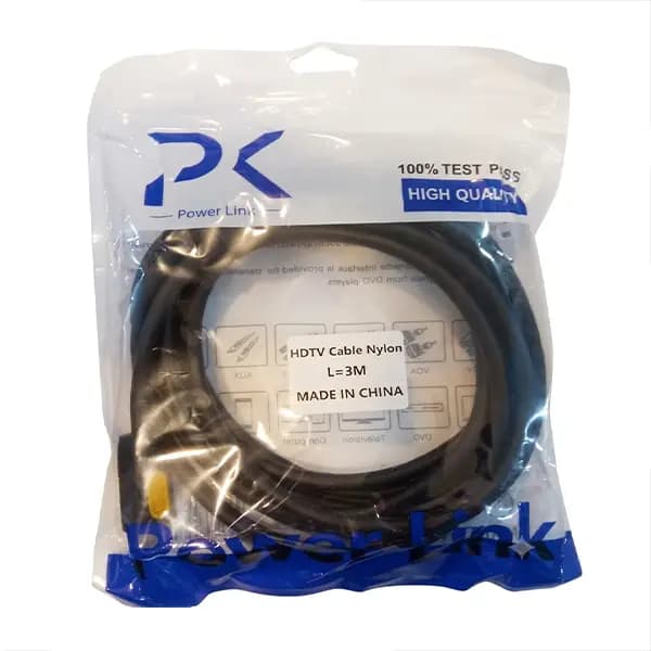 کابل HDMI مدل 4K طول 1.5 متر برند PK — تصویر ۶