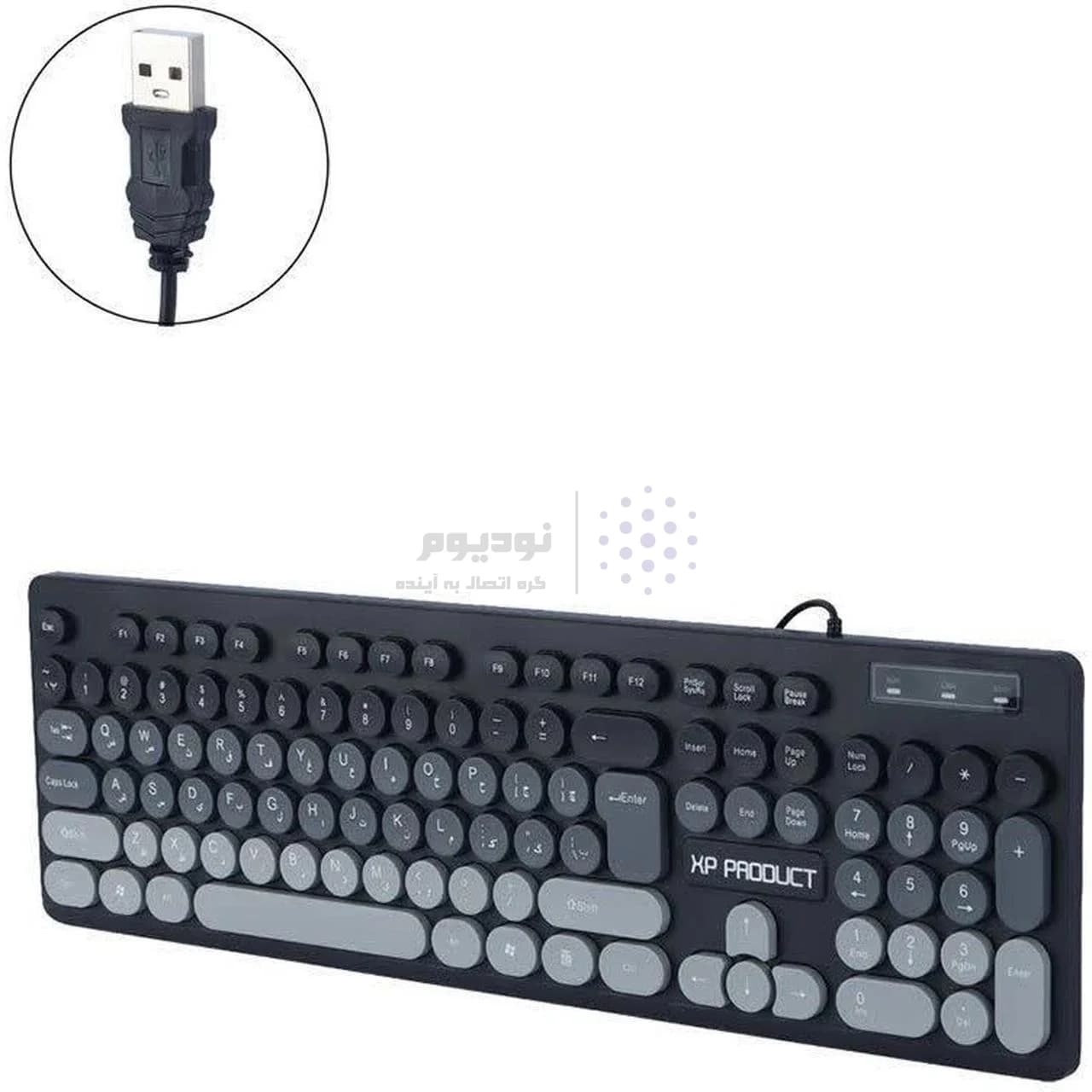 کیبورد سیمی مدل 7200U برند XP-Product — تصویر ۷
